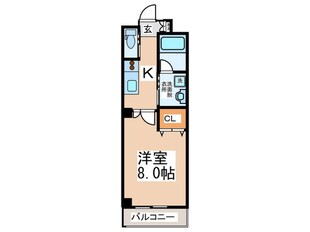 グランディール北勘の物件間取画像